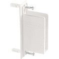 thumbnail image 1 of Rubbermaid FreeSlide Direct Mount Wall End Bracket - Single Pack — Standard Mounting Hardware, Drop-In Replacement, 1 of 1