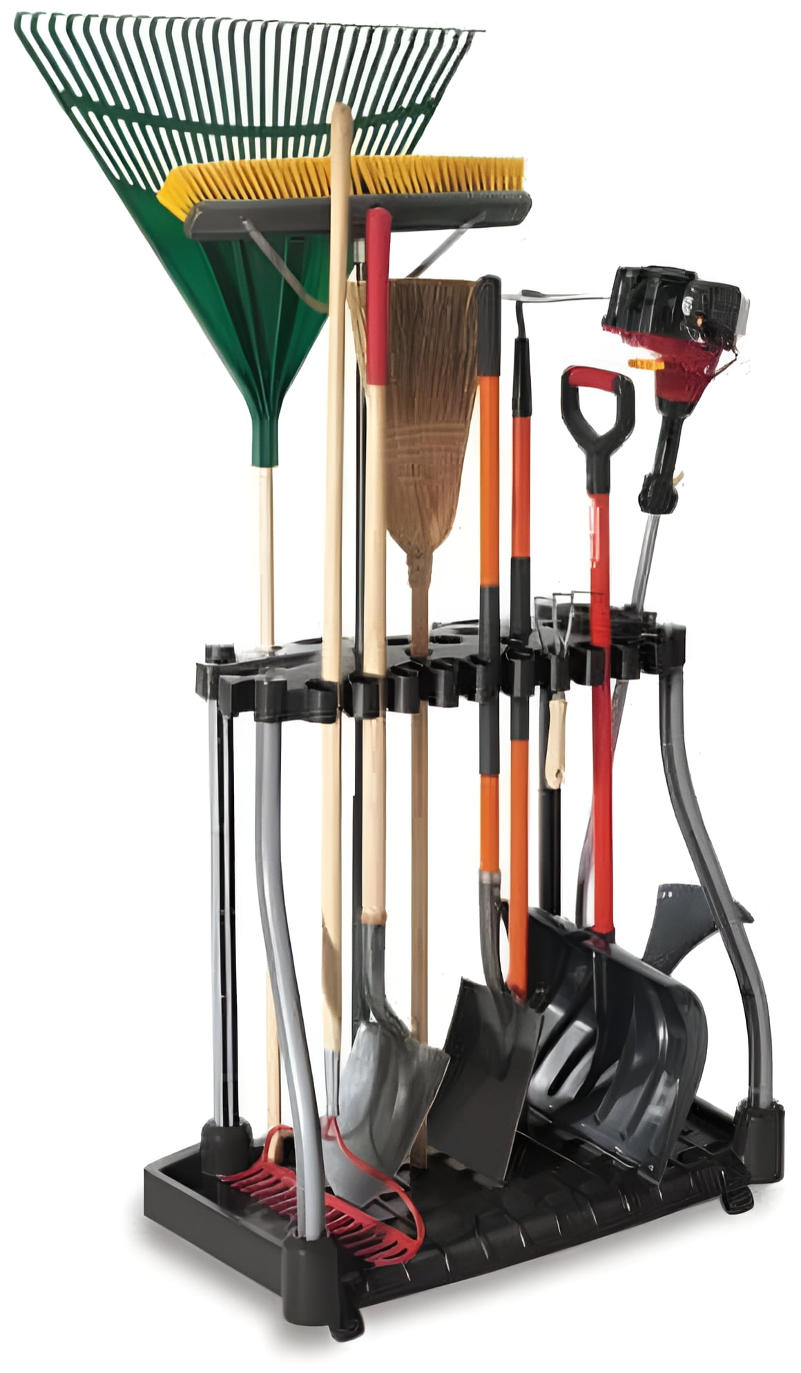 Rubbermaid Garage Deluxe Tool Tower, Resin, Black