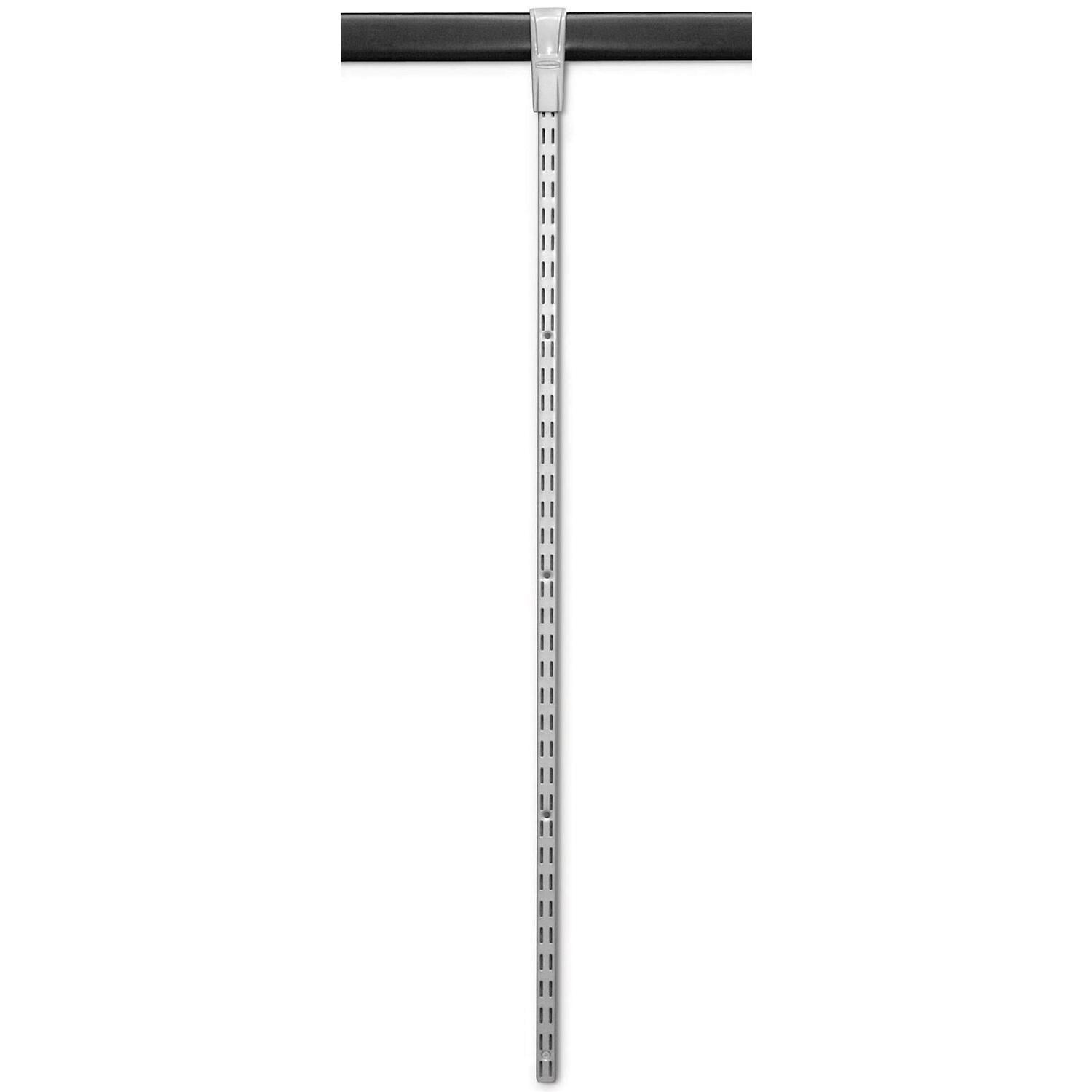 Rubbermaid Garage FastTrack 1 in. H X 1 in. W X 25 in. D Silver