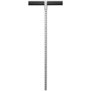 Rubbermaid Garage FastTrack 1 in. H X 1 in. W X 25 in. D Silver Steel Upright Track, Satin Nickel, Solid Print