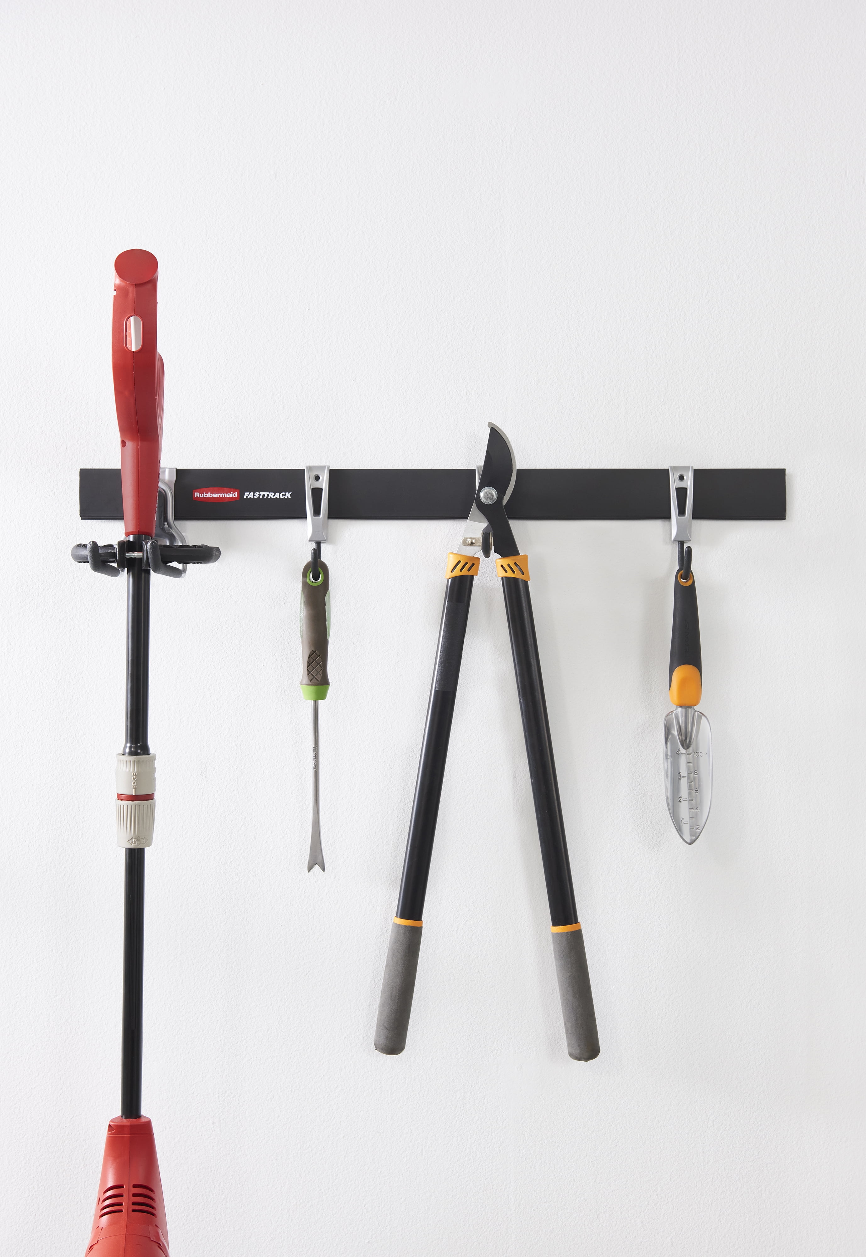 Rubbermaid Garage FastTrack 5-Piece Starter Kit, Black/Grey