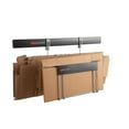 thumbnail image 1 of Rubbermaid Garage FastTrack Recycled Cardboard Holder Wall Mounted Recycling System Holds up to 20 pounds Satin Nickel for Home/Garage, 1 of 6