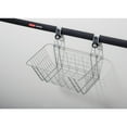 thumbnail interactive-video image 1 of Rubbermaid Garage FastTrack Rail 24 in. Wire Basket, Storage Organizer, Satin Nickel, 1 of 7