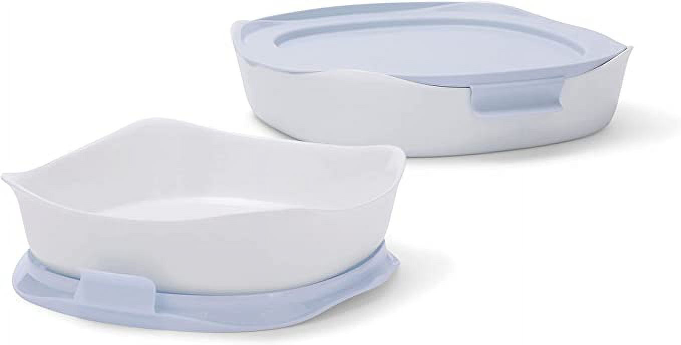 Rubbermaid Glass Baking Dishes for Oven, Casserole Dish Bakeware