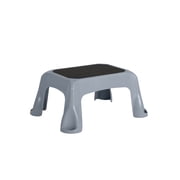 Rubbermaid Plastic Anti-Slip Gray Step Stool