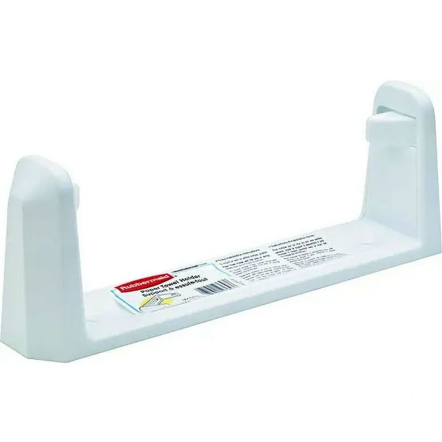 Rubbermaid Home 2364RDWHT 2364rd White Paper Towel Holder, 14 in Oaw