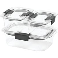 Rubbermaid Home Rubbermaid Brilliance 6-Piece Food Storage Container Set - Pack of 10