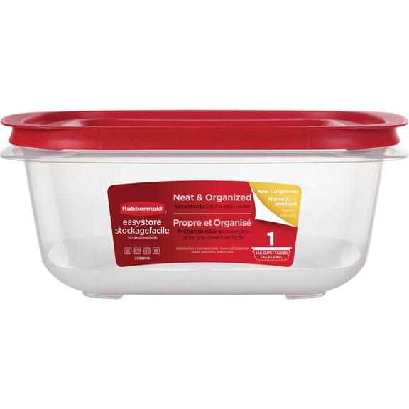 Rubbermaid Home Rubbermaid Easy Find Lids Food Storage Container - Single Pack