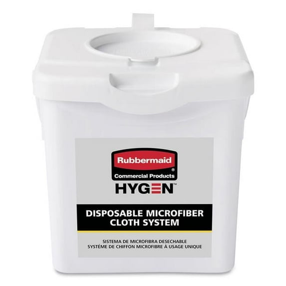 Rubbermaid Hygen RCP2135007 Disposable Microfiber Charging Tub Bucket