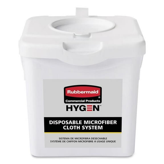 Rubbermaid Hygen RCP2135007 Disposable Microfiber Charging Tub Bucket