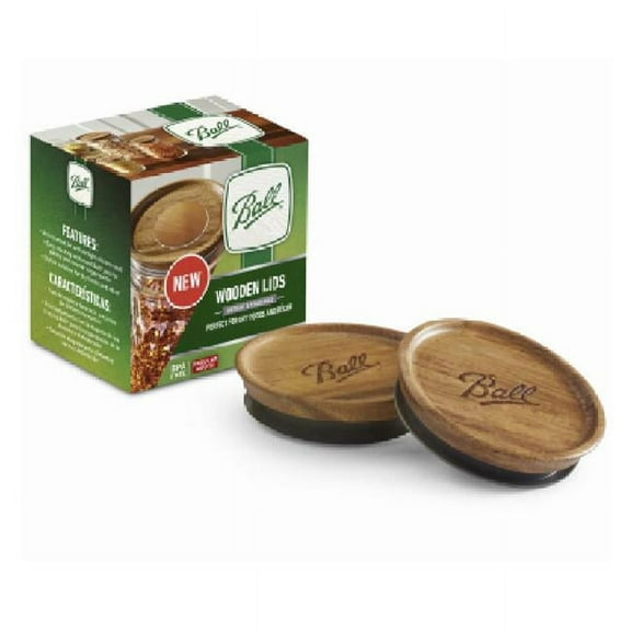 Rubbermaid & Jarden Wooden Lids Ball - Pack of 3