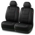 thumbnail image 1 of Rubbermaid Leather Car Seat Cover,Front Seat Cover Universal FIT,Waterproof ,Easy to Install for Most Vehicles (Black), 1 of 8