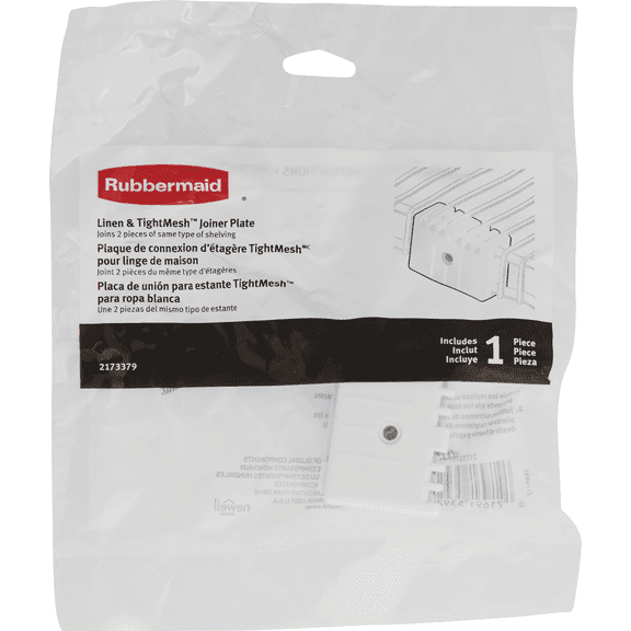 Rubbermaid Linen & TightMesh Joiner Plate - Pack of 2 Residential Use, Standard Application