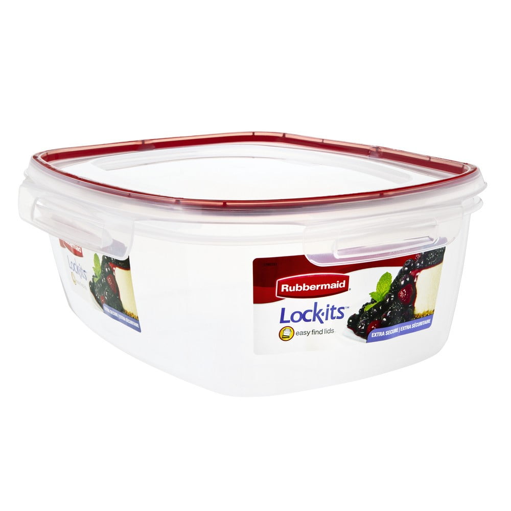Rubbermaid Easy Find Lids Container, 2.5 Gallon