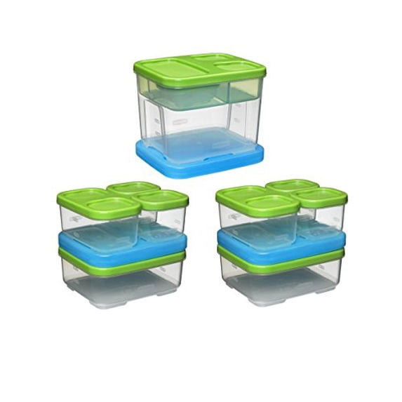 Rubbermaid Lunch Blox Set (3 kits)