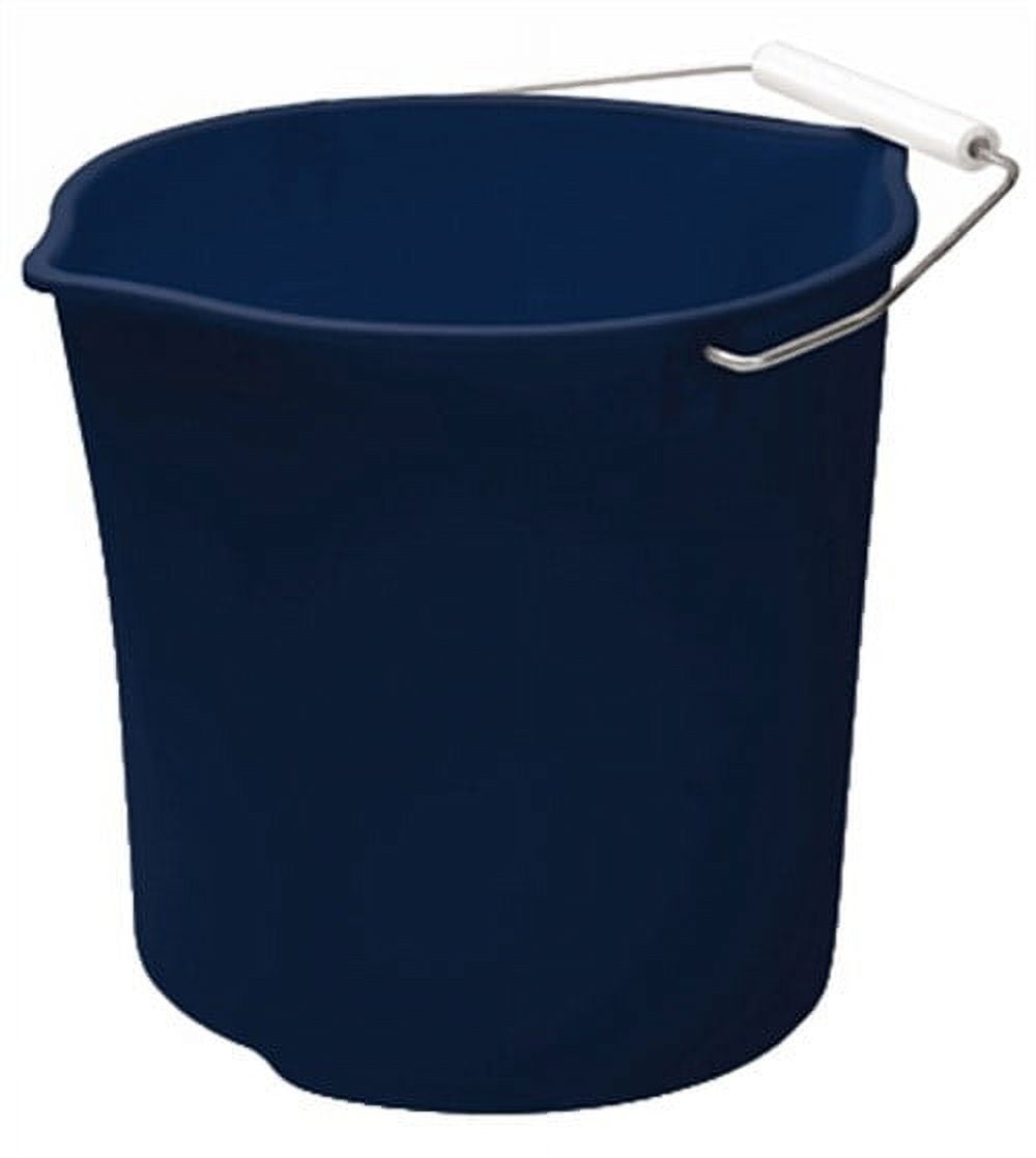 Rubbermaid Neat 'N Tidy 11 Qt. Royal Blue Bucket FG2963TPROYBL