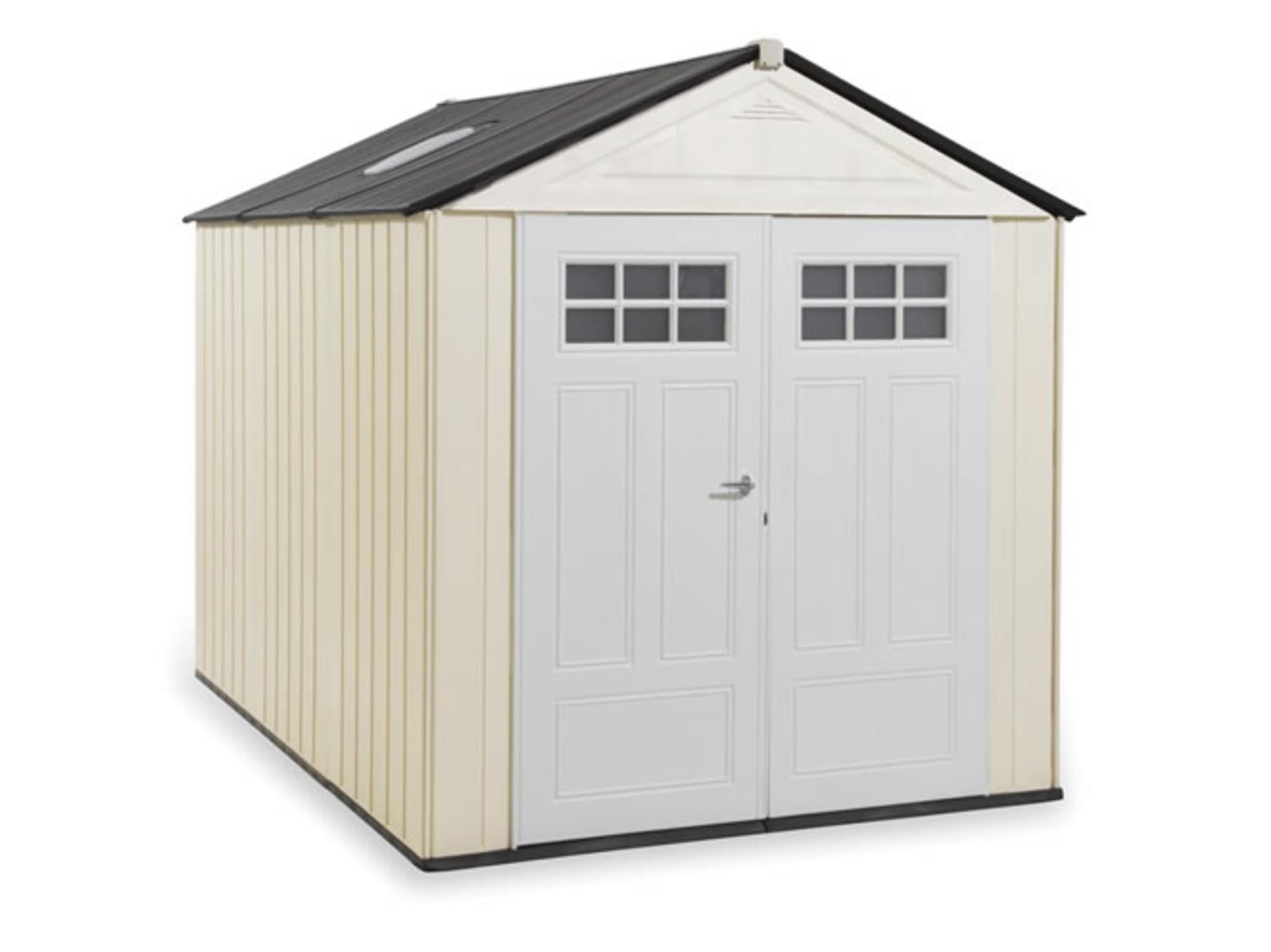 Rubbermaid Outdoor Storage Shed, 10.5x7 ft