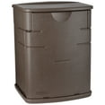 thumbnail image 1 of Rubbermaid Outdoor Upright Mini Deck Box, Mocha, 19.2 Gallon, 1 of 5