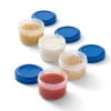 Rubbermaid Pack & Go 35 mL Dressing Cups, 4-Pack with Secure Lids and Stackable Design