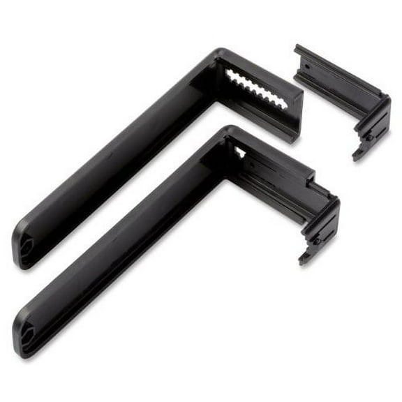 Rubbermaid Partition Hangers, Letter/Legal/A4, Set of 2, Black (18351)