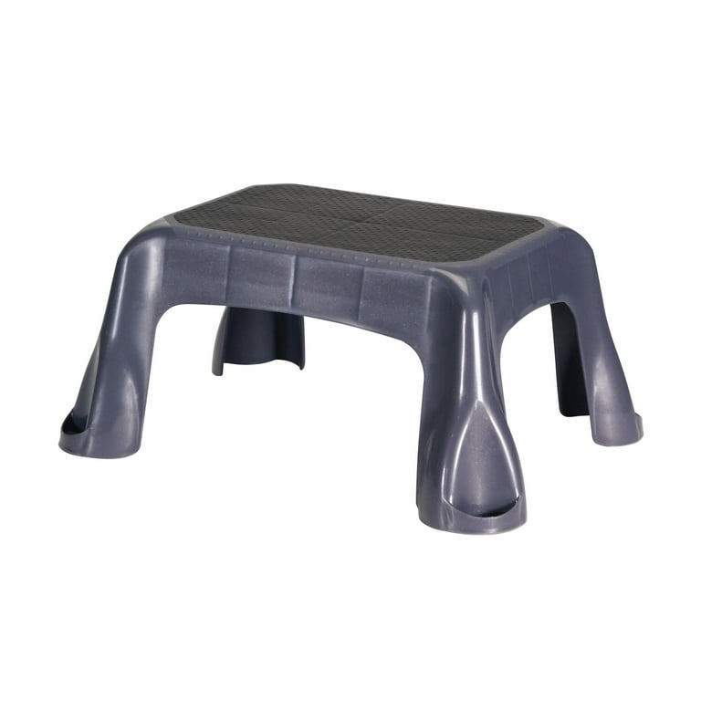 Rubbermaid plastic small black step sales stool