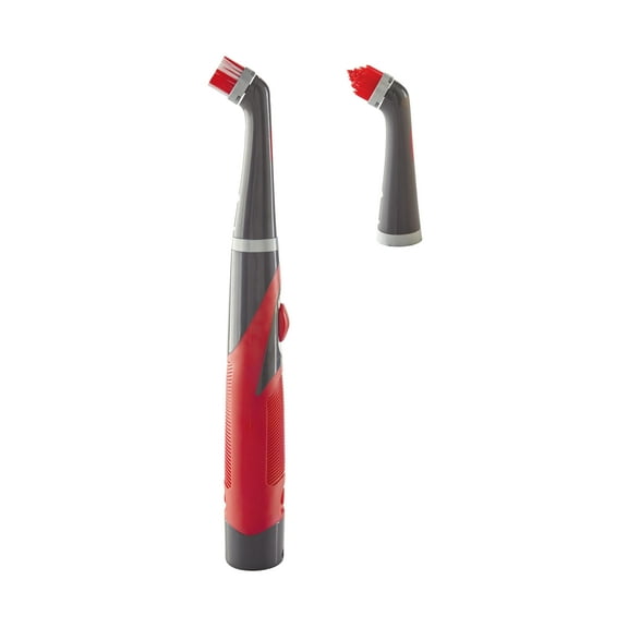 Rubbermaid Power Scrubber with 1 All-Purpose Scrubbing Head and 1 Grout Scrubbing Head