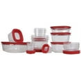 thumbnail image 1 of Rubbermaid Premier 28-Piece Food Storage Set, Red, 1 of 2