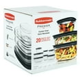thumbnail image 1 of Rubbermaid Premier Easy Find Lids Food Storage Container, 20-Piece Set, 1 of 8