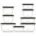 Rubbermaid Premier Easy Find Lids Meal Prep and Food Storage Containers