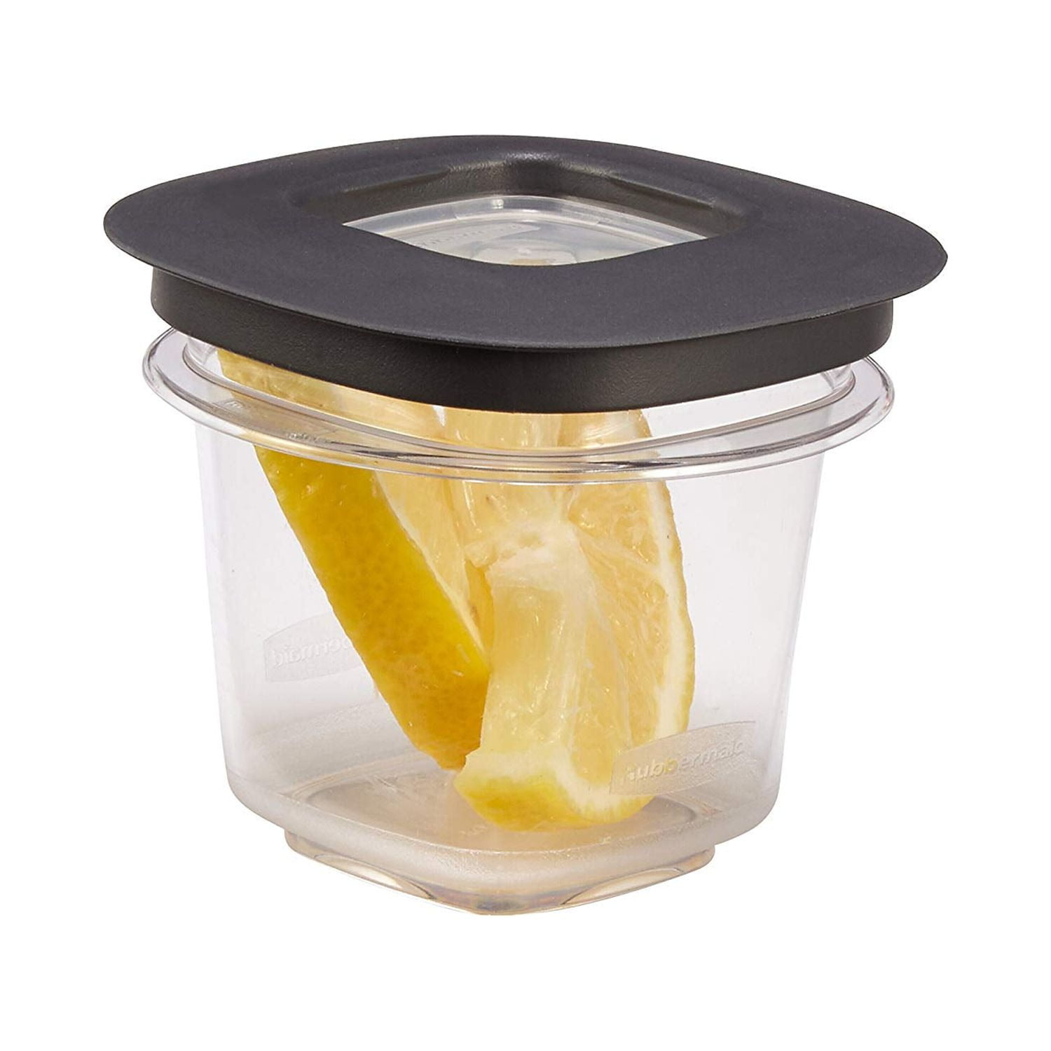 Rubbermaid Premier Gray Plastic Microwave Safe Food Storage