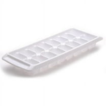 Rubbermaid® Quick Release Ice Cube Tray, Plastic, White, Rectangular