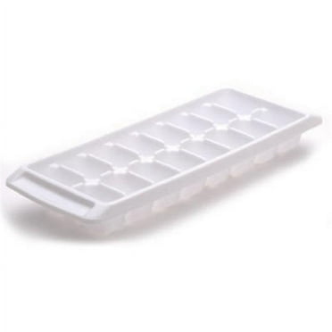 Rubbermaid® Quick Release Ice Cube Tray, Plastic, White, Rectangular