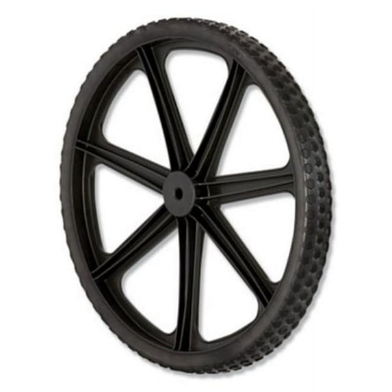 Rubbermaid RCPM1564200 20 in. Big Wheel Cart for 5642, 5642-61, Black