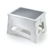 thumbnail image 1 of Rubbermaid RM-PL1W Folding 1-Step Plastic Stool, 1 of 6