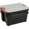 thumbnail image 1 of United Solutions Rubbermaid RMCC160000 Clever Store Storage Container, Plastic, Clear, 15 Qt — Home & Garage Storage, Stackable Design, 1 of 1