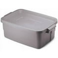 thumbnail image 1 of Rubbermaid RMRT100005 Roughneck Storage Box - 10 gallon, Steel Gray, 1 of 1