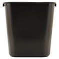 thumbnail image 1 of Rubbermaid Rectangular Trash Can, Black, 7 Gallon, 1 of 2