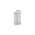 thumbnail image 1 of Rubbermaid Refine Stainless Steel Indoor Trash Can with Open Lid 16 Gallon Silver (2147550), 1 of 2
