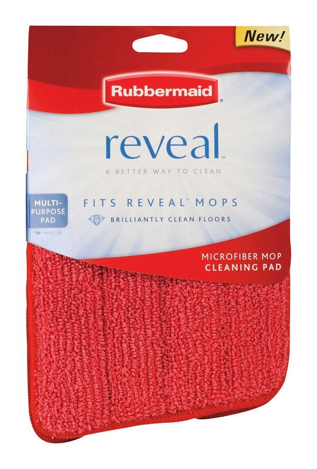 Rubbermaid Reveal 16.5 in. Dust Microfiber Mop Refill 1 pk