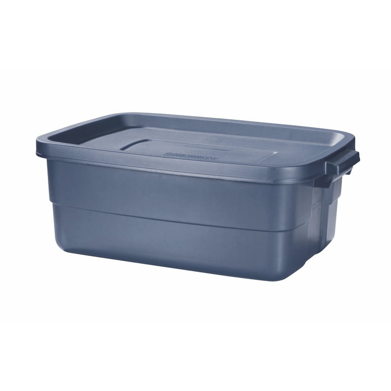 Rubbermaid Roughneck Tote With Lid 10 Gallons 8 78 H x 15 78 W x