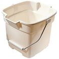 thumbnail image 1 of Rubbermaid Roughneck Bucket - Durable Plastic - 12 Qt, Beige, 1 of 4