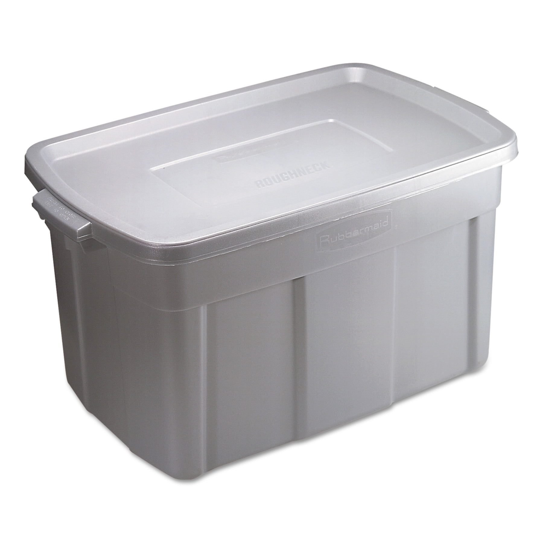 Rubbermaid Roughneck? Storage Totes 31 Gal, Large Durable Stackable  Containers, Great for Clothing, Seasonal Décor, Sports Equipment, and More  Dark