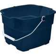 thumbnail image 1 of Rubbermaid Roughneck Square Bucket, 15-Quart, Blue, Sturdy Pail Bucket Organizer Household Cleaning Supplies Projects Mopping Storage Comfortable Durable Grip Pour Handle, 1 of 3