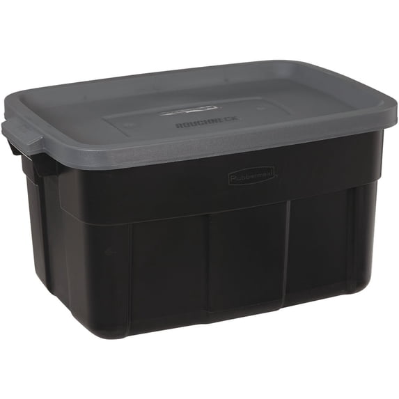 Rubbermaid Roughneck - Storage box - 14 gal - blue