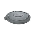 thumbnail image 1 of Rubbermaid Round Brute Lid For 10gal Waste Containers, 16" dia, Gray, 1 of 2