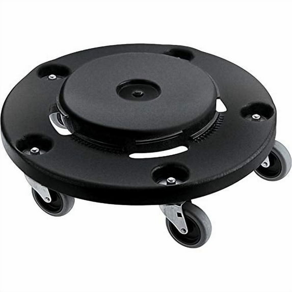 Rubbermaid Round Polyethylene Twist-On Trash Can Dolly