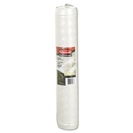 Rubbermaid Safti-grip Latex-free Vinyl Bath Mat, 16 X 28, White