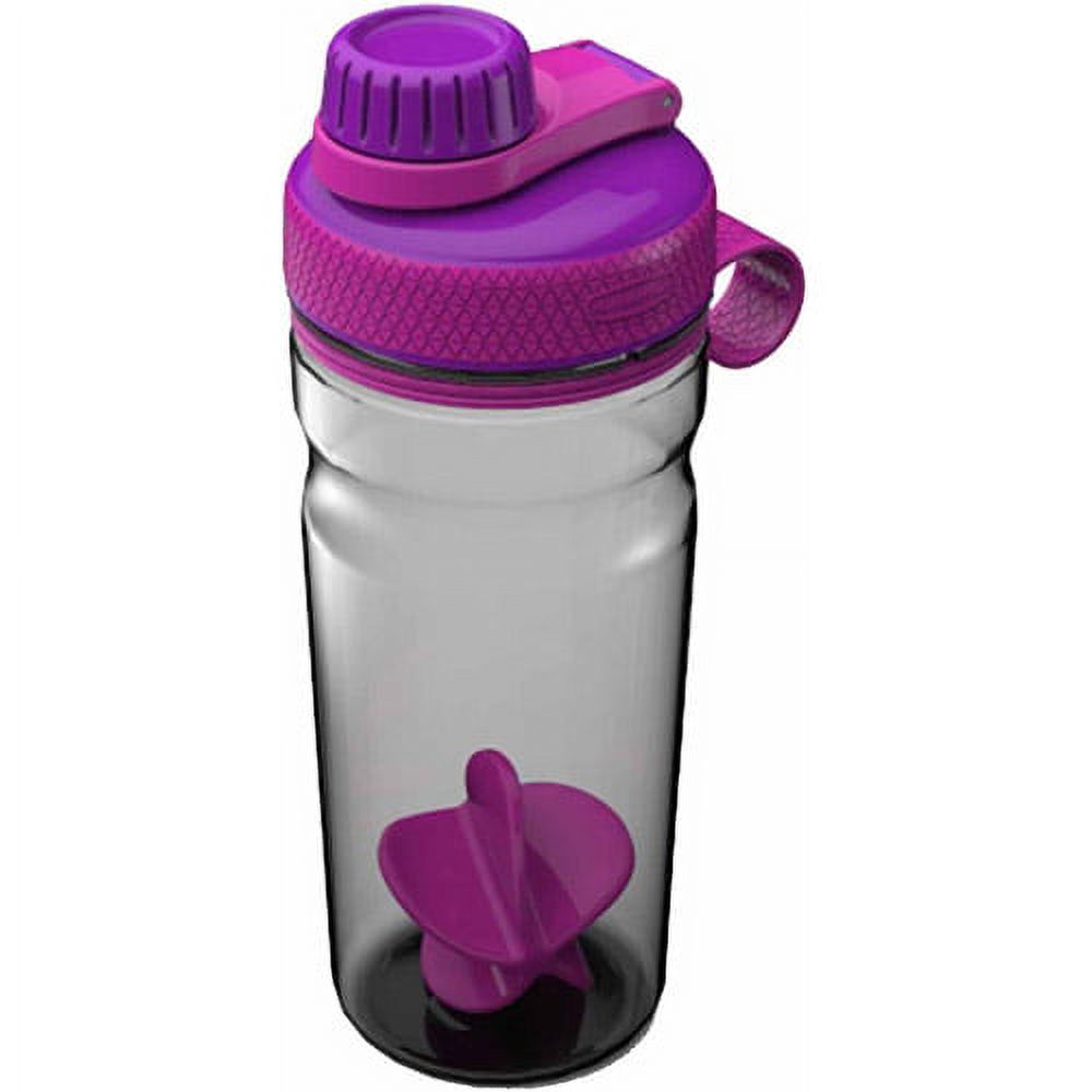 GOMOYO [4 Pack] 20 oz Shaker Bottle 4-Pack with Mixing Agitators  (Coral/White, Purple, Mint/White, R…See more GOMOYO [4 Pack] 20 oz Shaker  Bottle