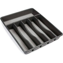 Rubbermaid Silverware Organizer, Large, Grey
