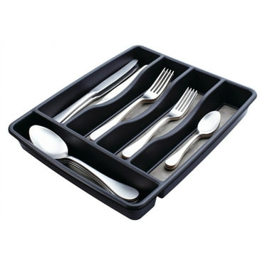 Rubbermaid, Silverware Organizer, Small, Black